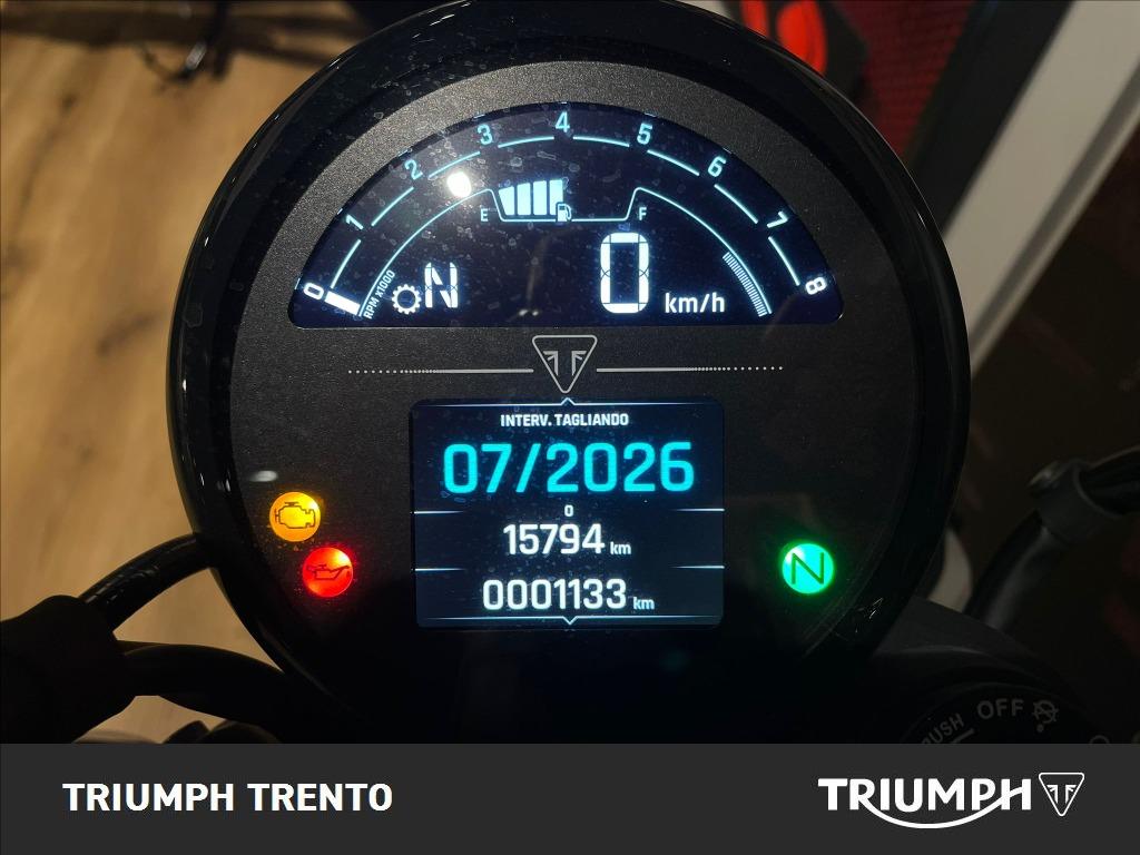 TRIUMPH Speed Twin 900 Pure White/Blue/Orange Abs